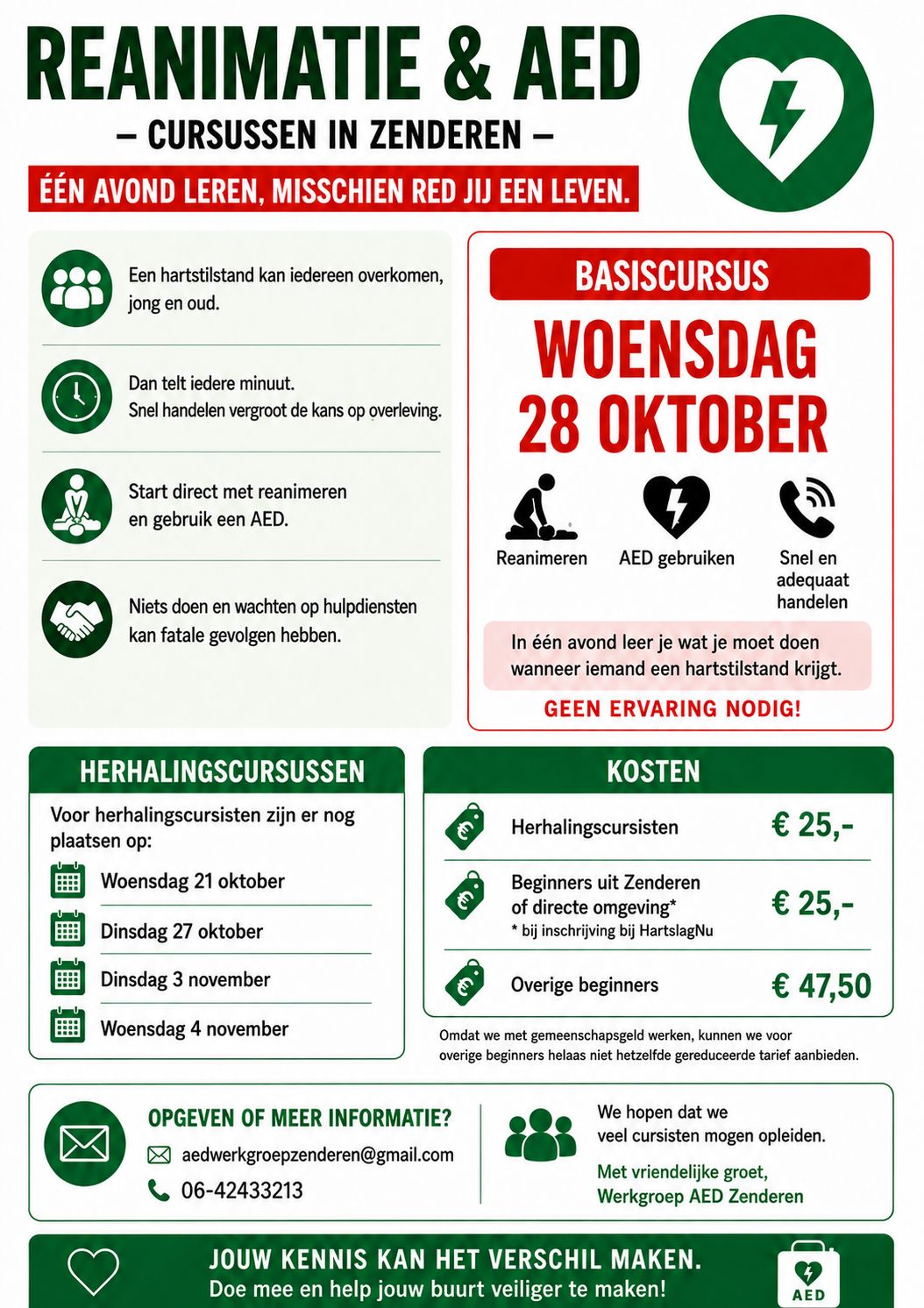 Reanimatie AED Cursus2026
