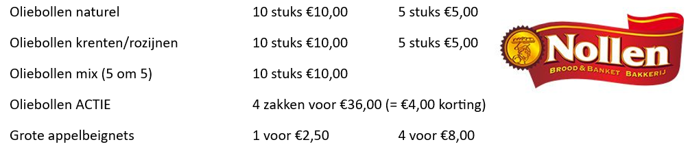 Oliebollenactie 2025
