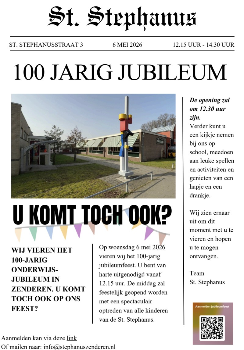 100JarigJubileumBasisschool